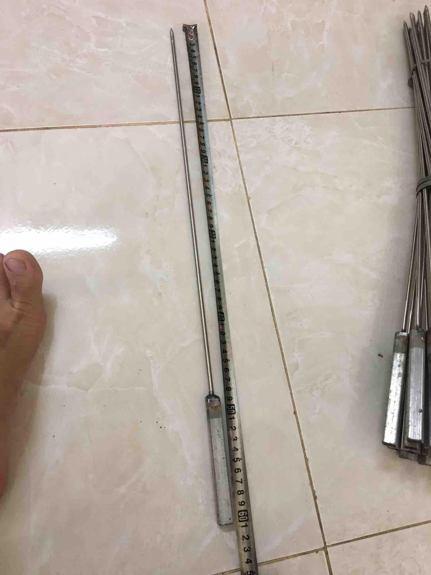 FREESHIP MAX-CAM KẾT GIÁ TỐT-Xiên nướng inox 304 cao cấp không rỉ