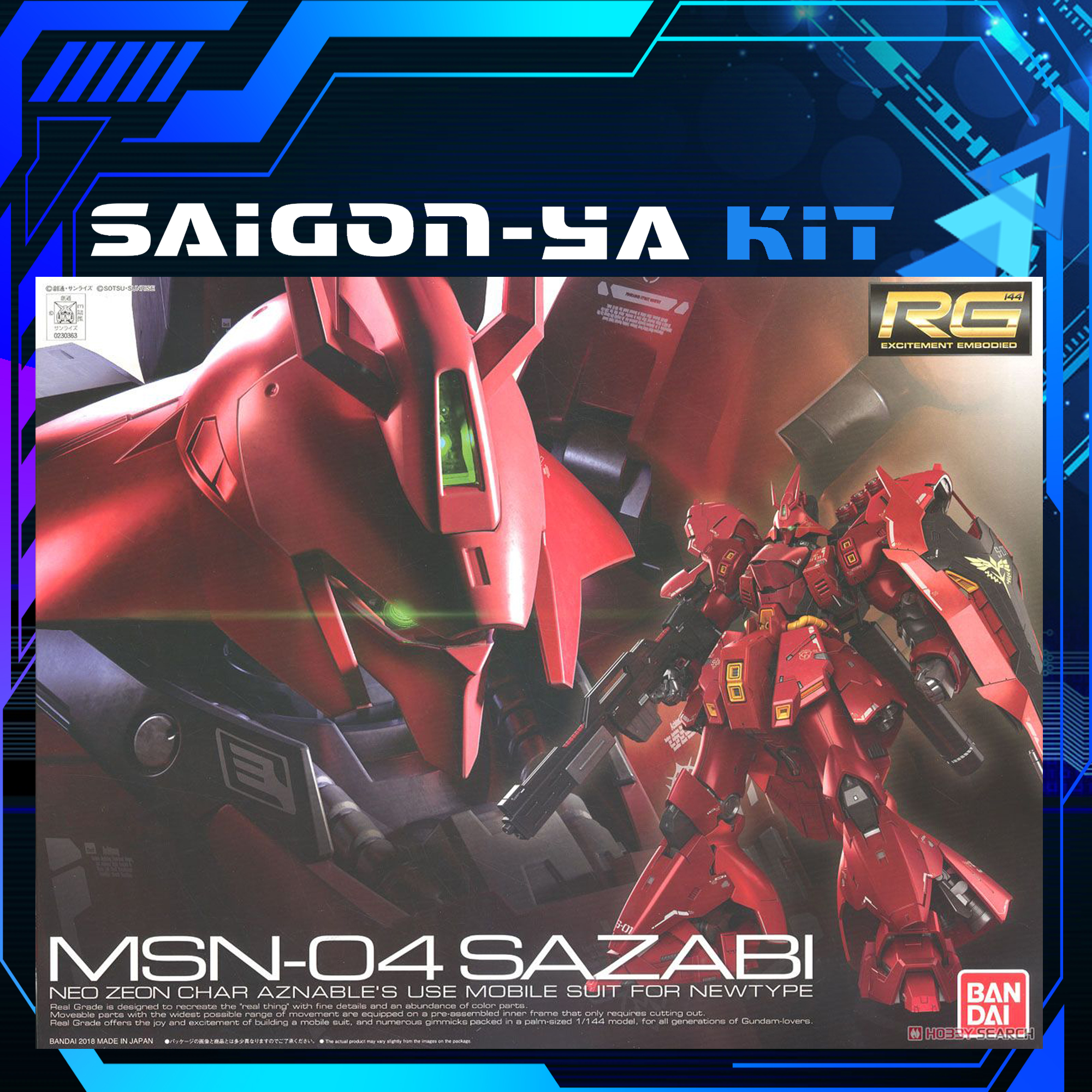 Mô hình Gundam Sazabi