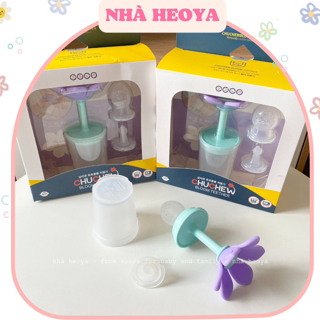 Túi nhai gặm nướu chuchew 4in1 cho bé