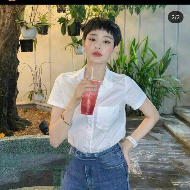 Áo sơ mi gu dáng chuẩn from đẹp , thời trang công sở