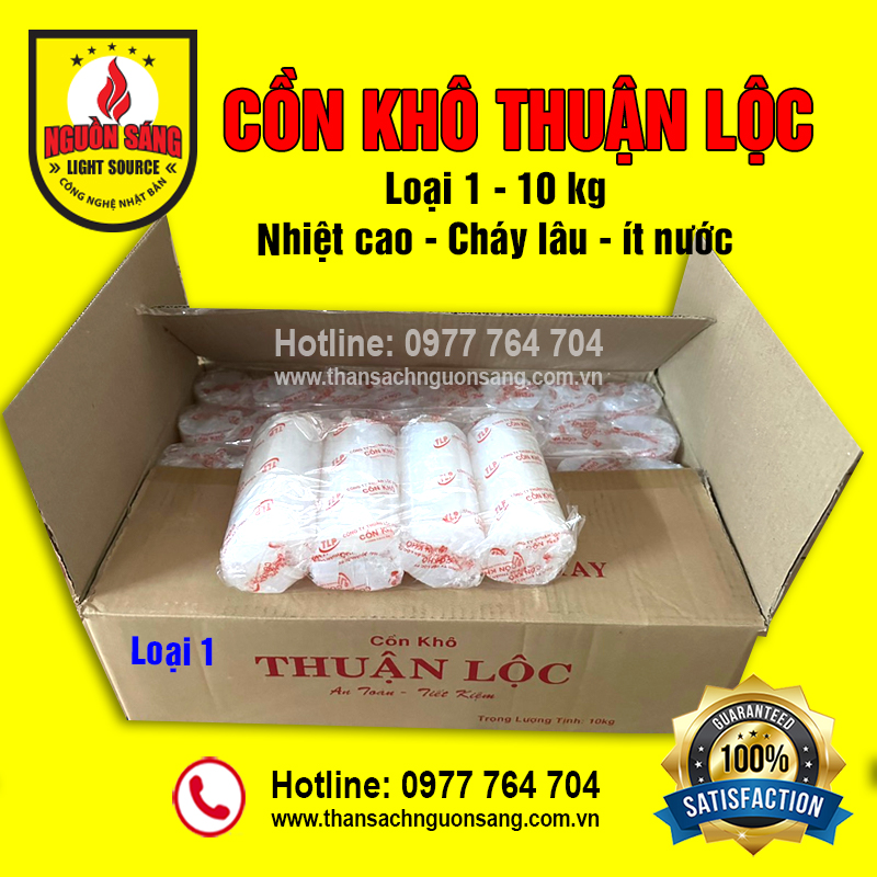 1 Thùng cồn khô loại 1