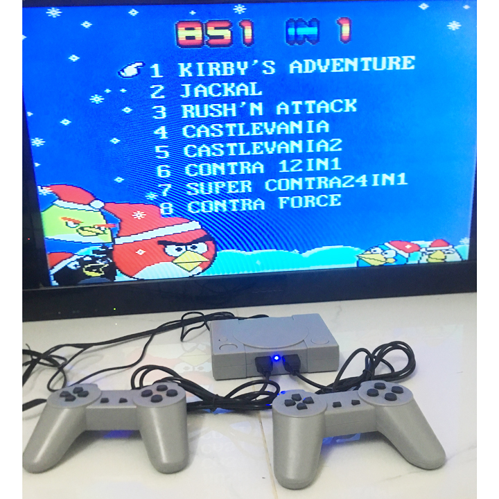 Máy game Full 851 trò chơi 8 bit ngày xưa , Máy chơi game 851 trò chơi 4 nút không trùng