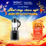 [Trả Góp 0%] Máy Xay Nấu Và Làm Sữa Hạt Đa Năng BlueStone BLB-6038 - 1000W - Dung tích 1,75 lít - Cối thủy tinh - 7 chương trình nấu cài đặt sẵn - Bảo hành 2 năm - Hàng chính hãng