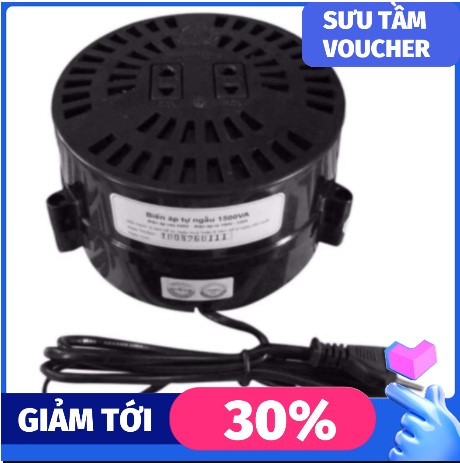 Đổi nguồn LIOA 1500VA 220v sang 110v (Đen)