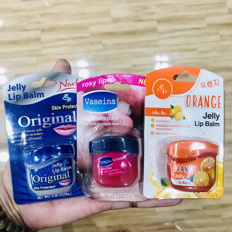 Son dưỡng môi làm hồng môi Jelly lip Balm Thái Lan chính hãng