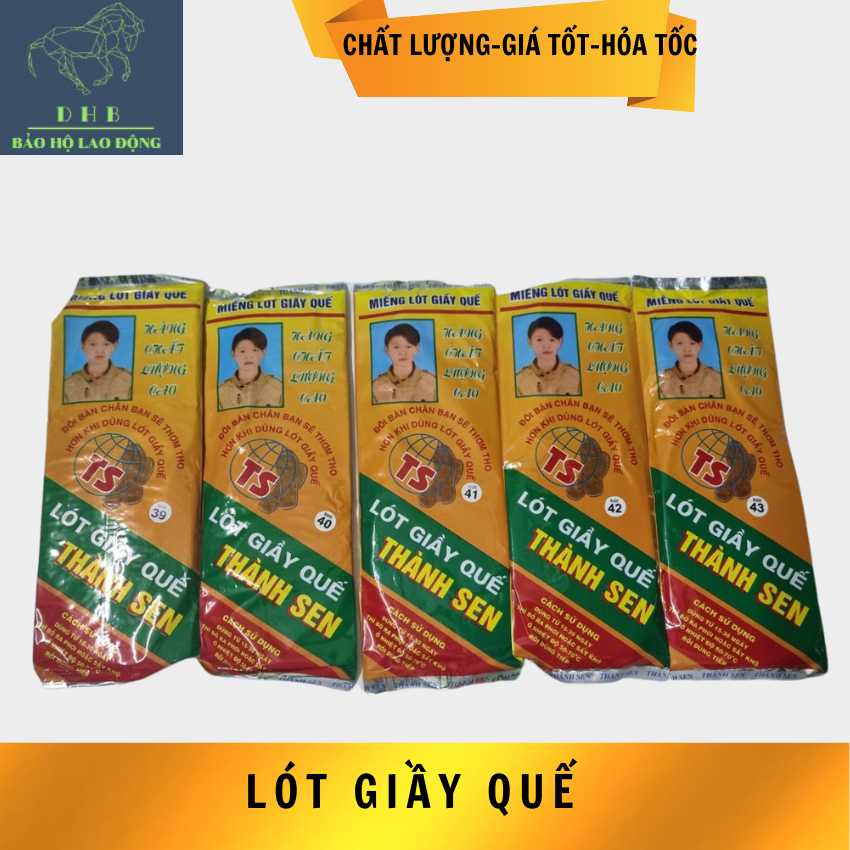 Miếng lót giầy quế cao cấp Thành Sen size từ 39 43