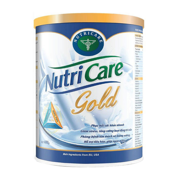 Sữa bột Nutricare Gold 900g
