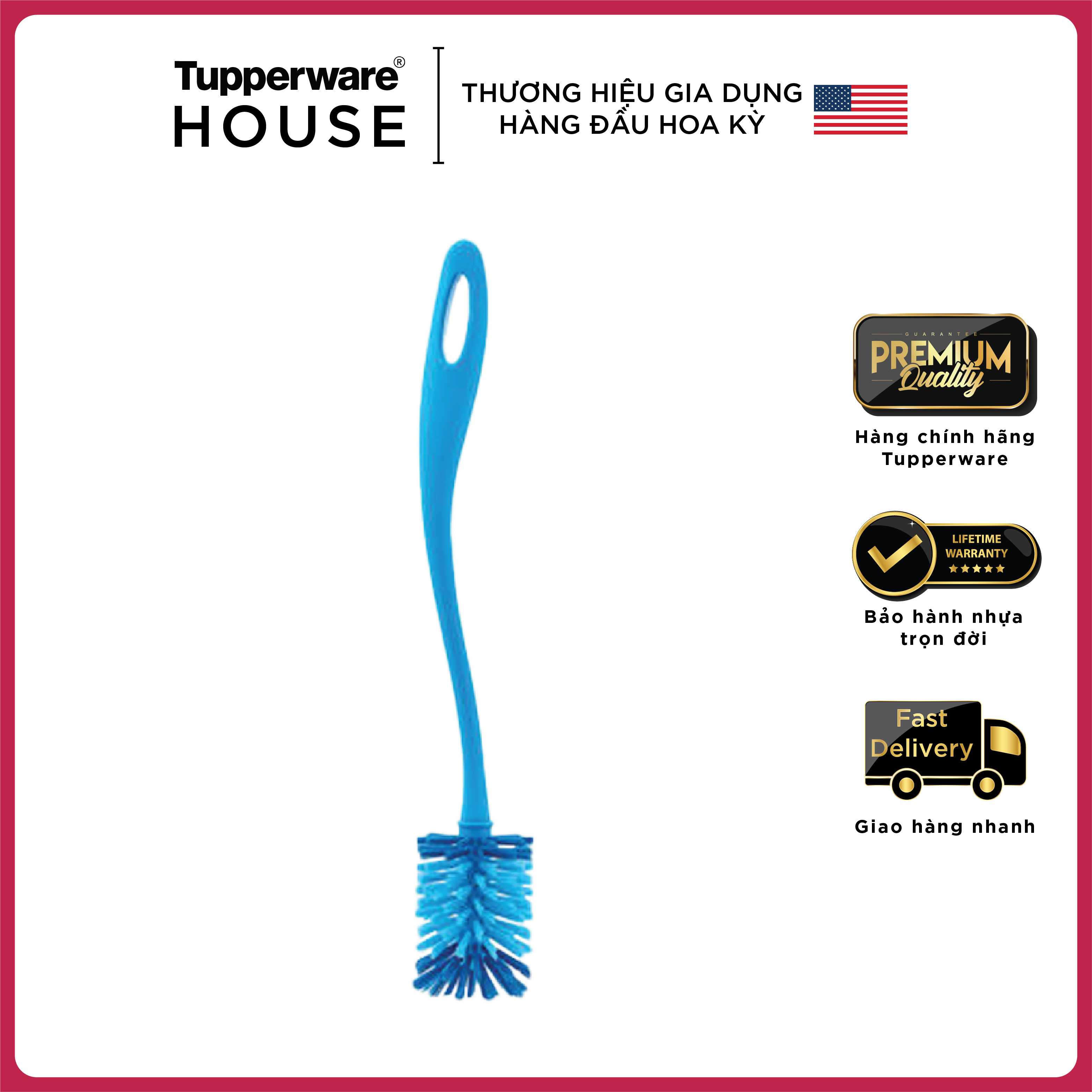Bàn Chải Vệ Sinh Bình Tupperware Eco Bottle Brush