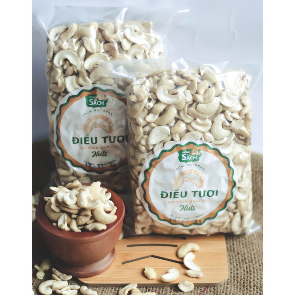 Hạt Điều Tươi Sạch Bình Phước 1Kg