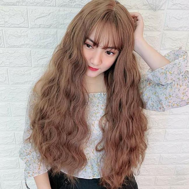 tóc nguyên đầu xù 8174[TRỢ GIÁ]