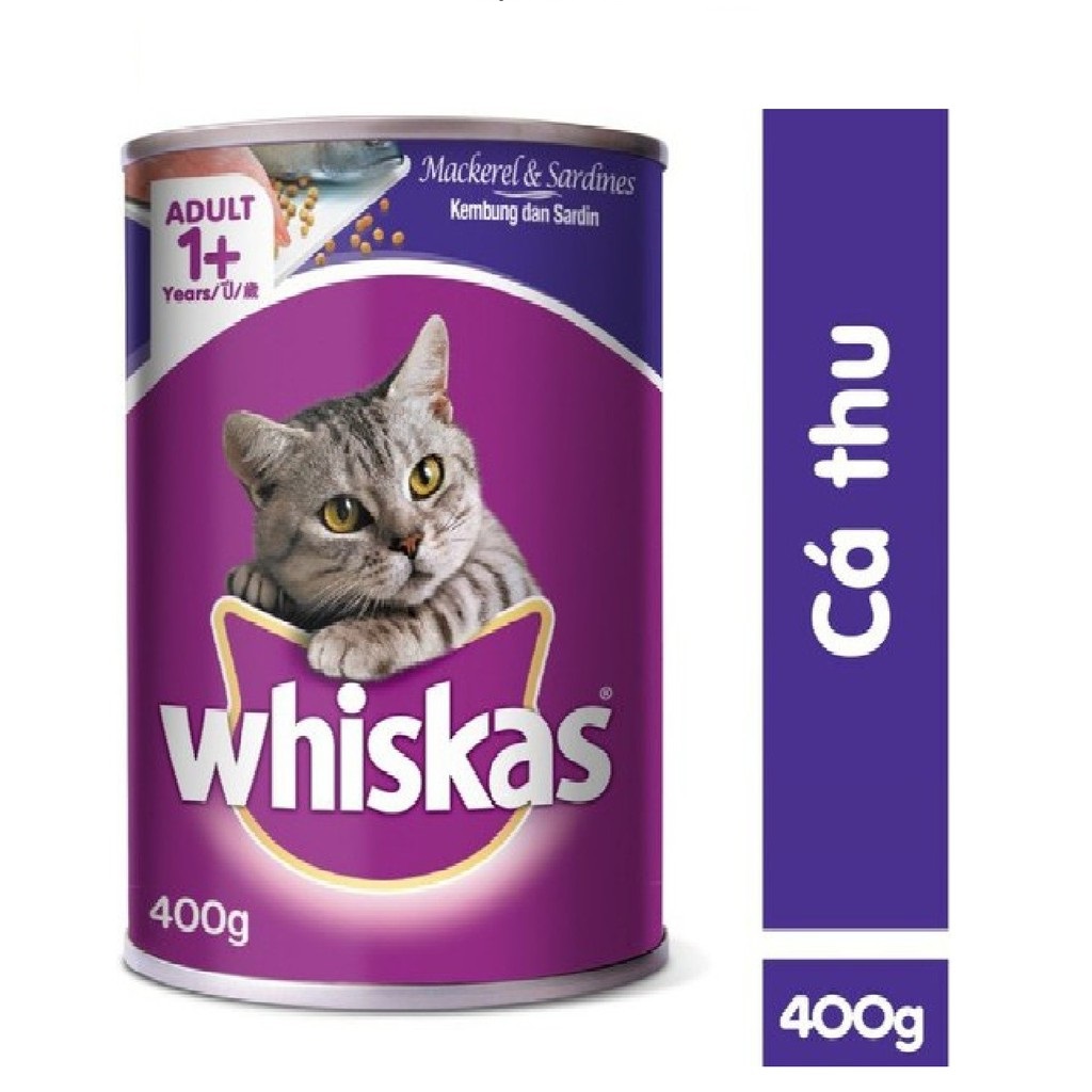 Pate lon mèo whikas 400 gram