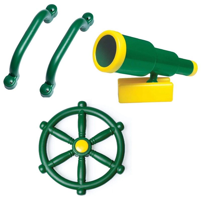 Playground Accessories Kit for Kids Outdoor Playset Kids Pirate Telescope