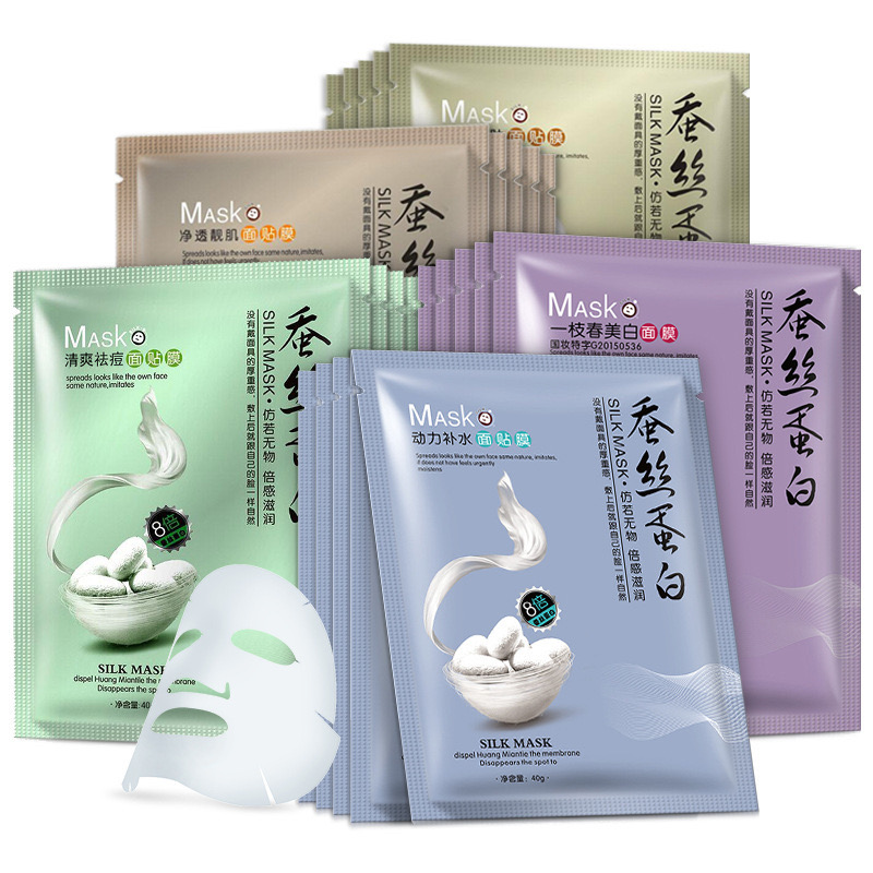 mặt nạ giấy thải độc silk mask tơ tằm one spring