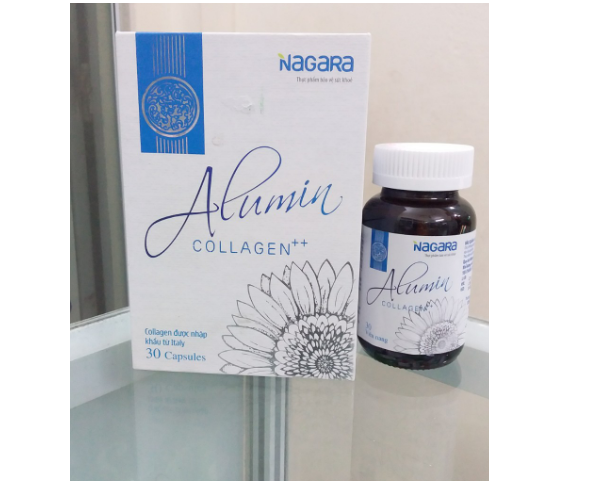 Viên Uống ALLUMIN COLLAGEN Chứa Vitamin E, Collagen, Tinh Chất Mầm Đậu Nành Làm Đẹp Da, Tăng Cường Sinh Lý Nữ  -  ( LỌ 30 viên)