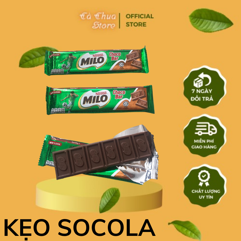 Kẹo milo sôcôla thanh 30g thái lan date 11/2022