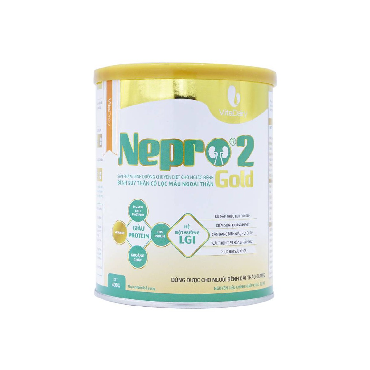 Sữa bột dành cho người suy thận có lọc máu ngoài thận nepro 2 gold - nhà thuốc dr tâm