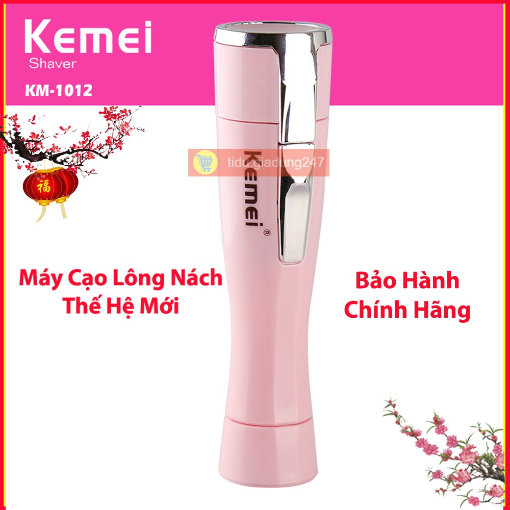 Máy cạo râu đa năng made in usa - Máy cạo lông mini Kemei, máy cạo lông đa năng cạo sạch lông nách, lông tay, lông chân, Công Nghệ USA Thế Hệ Mới