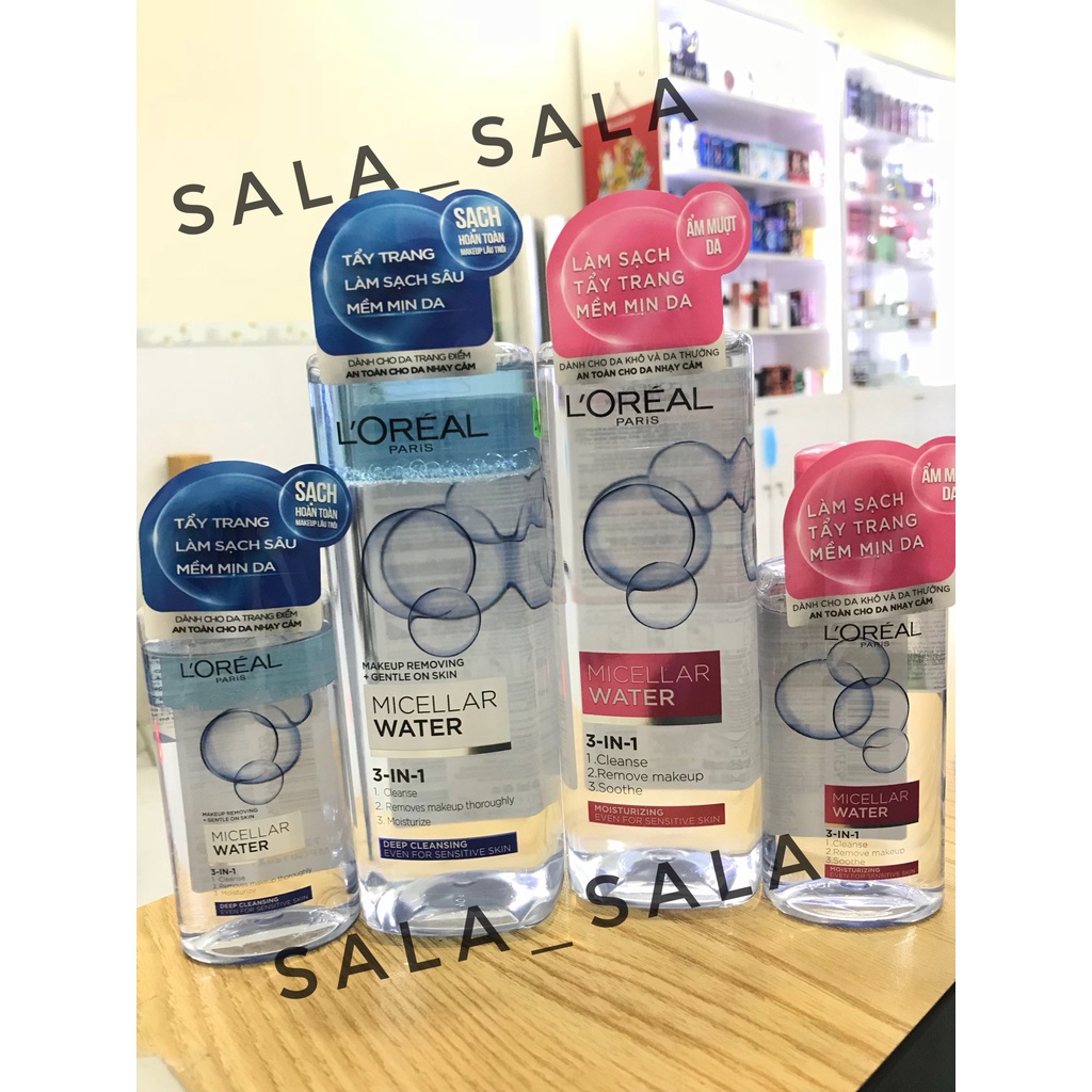 Chính hãng Nước Tẩy Trang Loreal