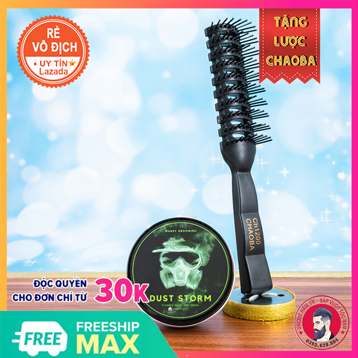Sáp vuốt tóc dandy dust storm | made in việt nam