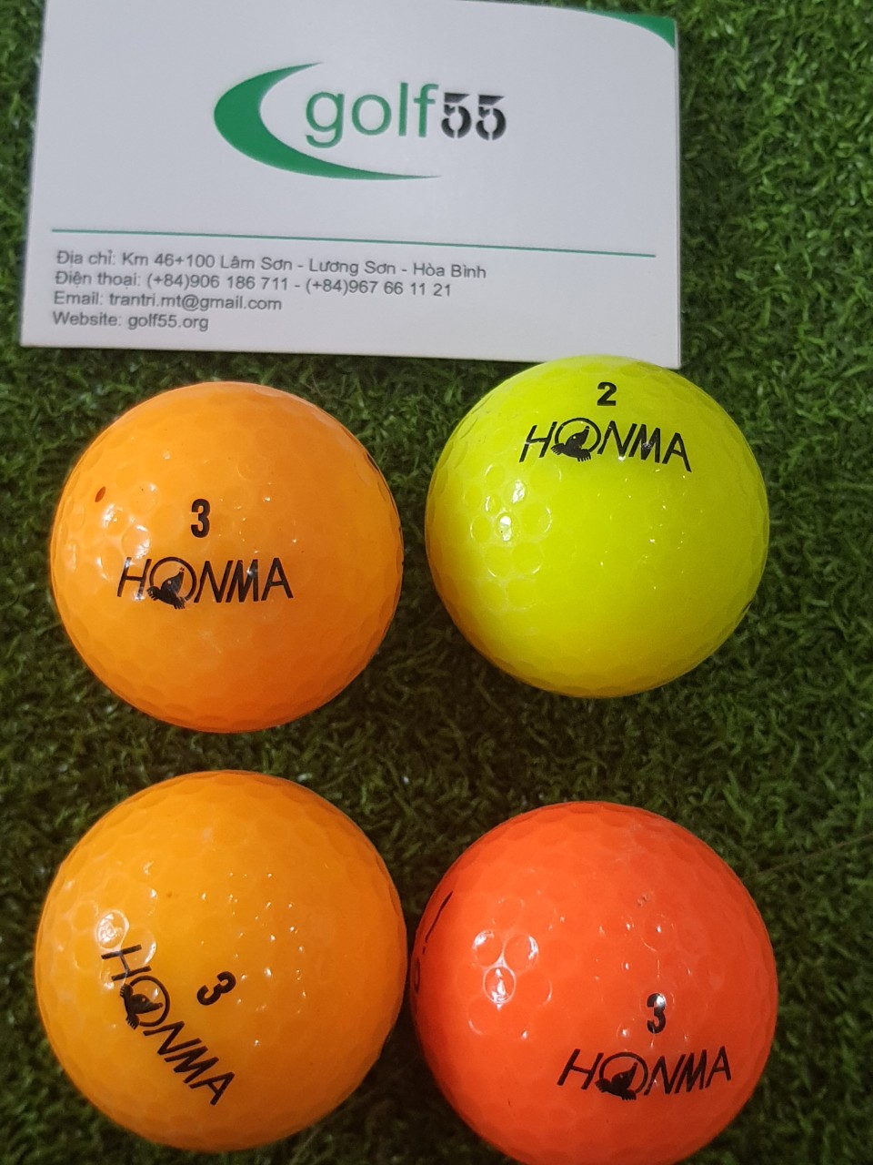 10 Quả bóng golf cũ honma độ mới 99%