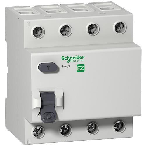 Cầu dao chống dòng rò rccb 4p 40a/63a 300ma-ez9r64440-chneider