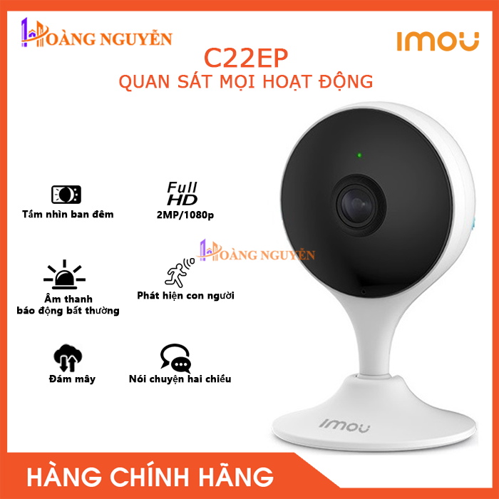 Camera ip wifi imou ipc-c22ep -camera giám sát an ninh không dây - công nghệ hoàng nguyễn