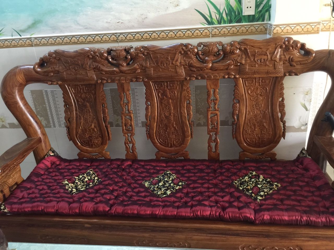 Đệm ngồi Thảm trải ghế 1m70x50 cm