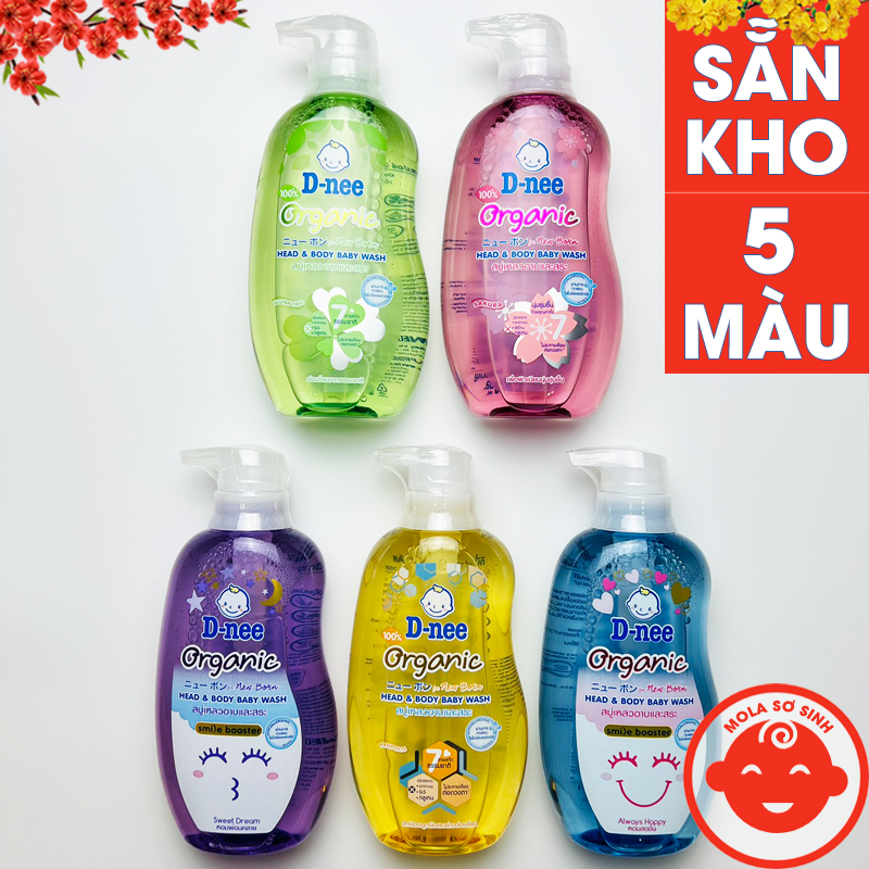 Sữa tắm gội toàn thân dnee 380ml thái lan cho bé