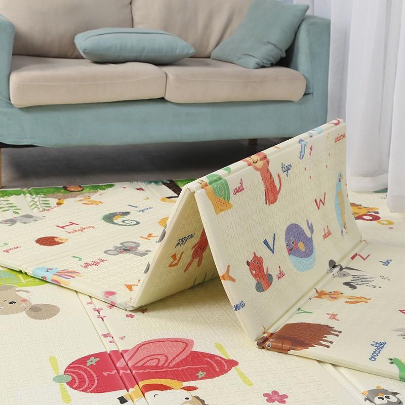 THẢM XỐP GẤP GỌN KÍCH THƯỚC 1.8mx2m chống trơn dễ lau chùi