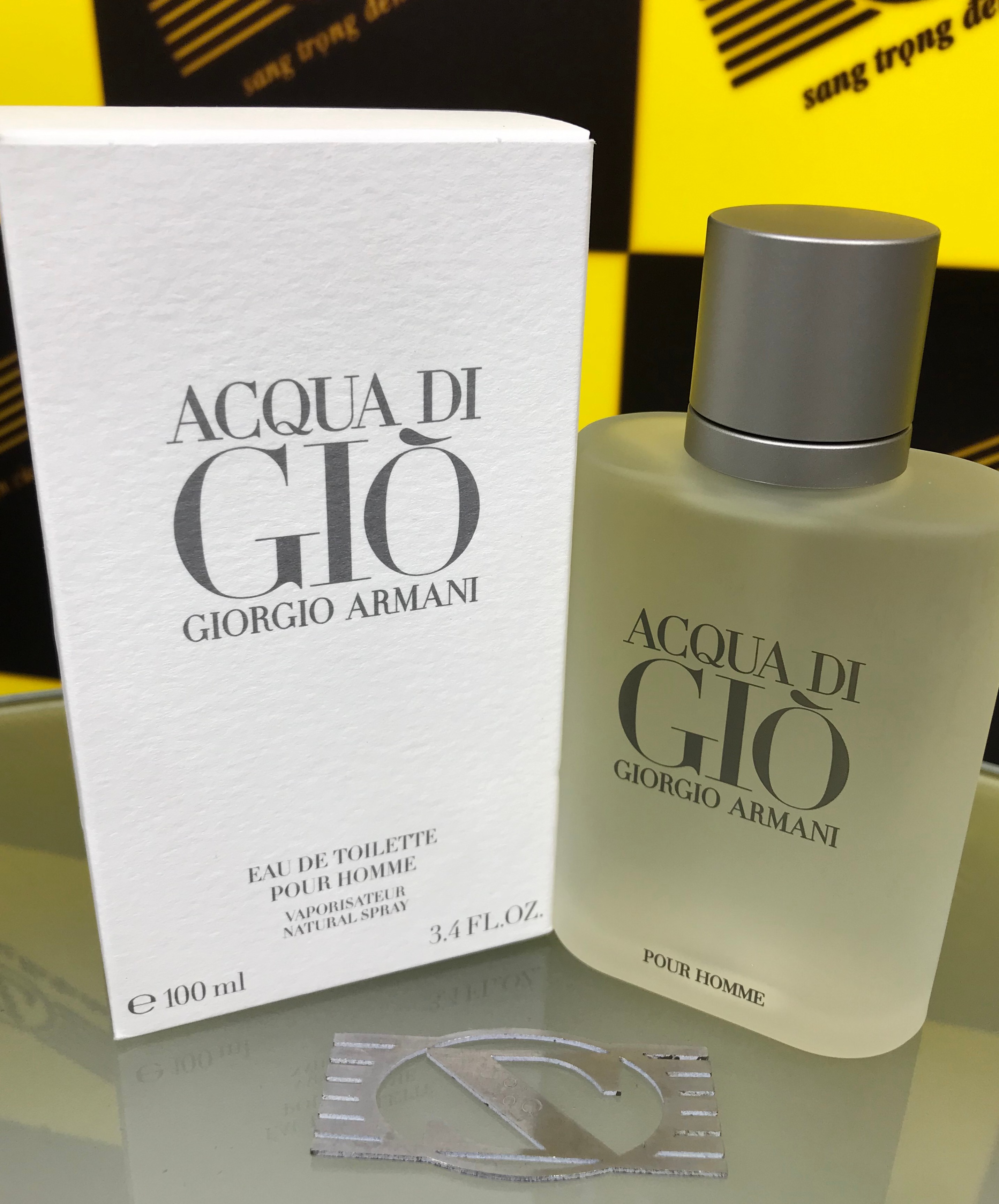 Nước Hoa CHÍNH HÃNG GIORGIO ARMANI - ACQUA DI GIÒ. 100ml. Eau De Toilette (EDT). Sản Xuất PHÁP