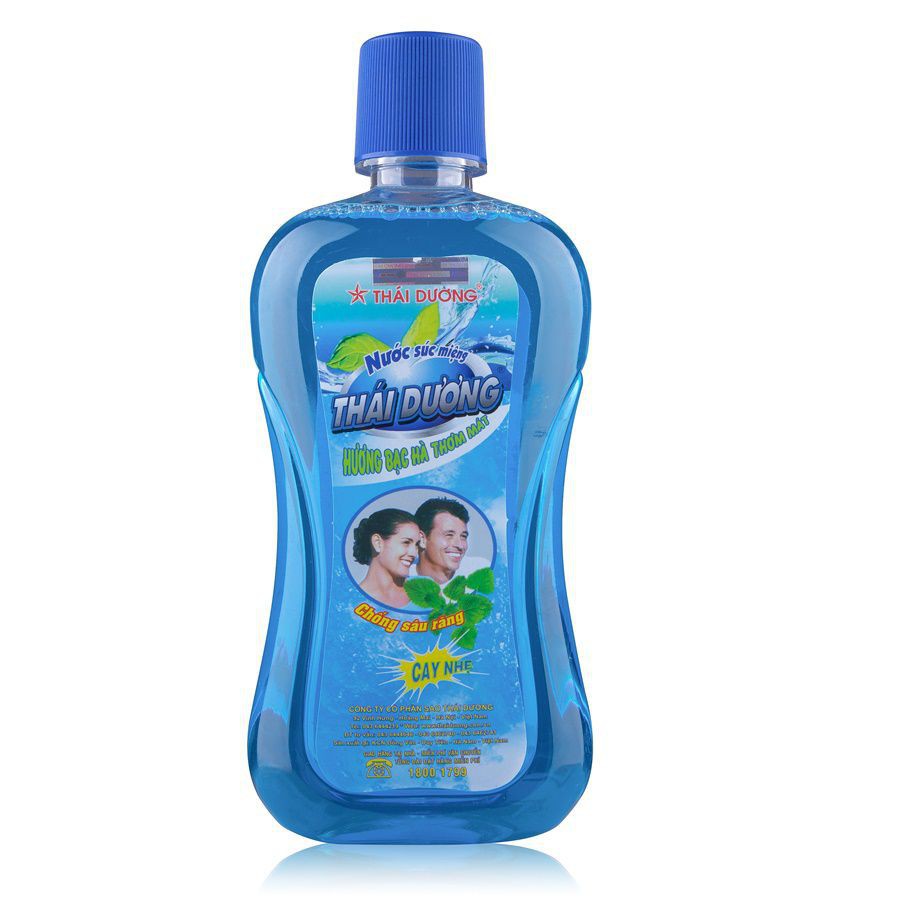 Nước súc miệng bạc hà thái dương 500 ml