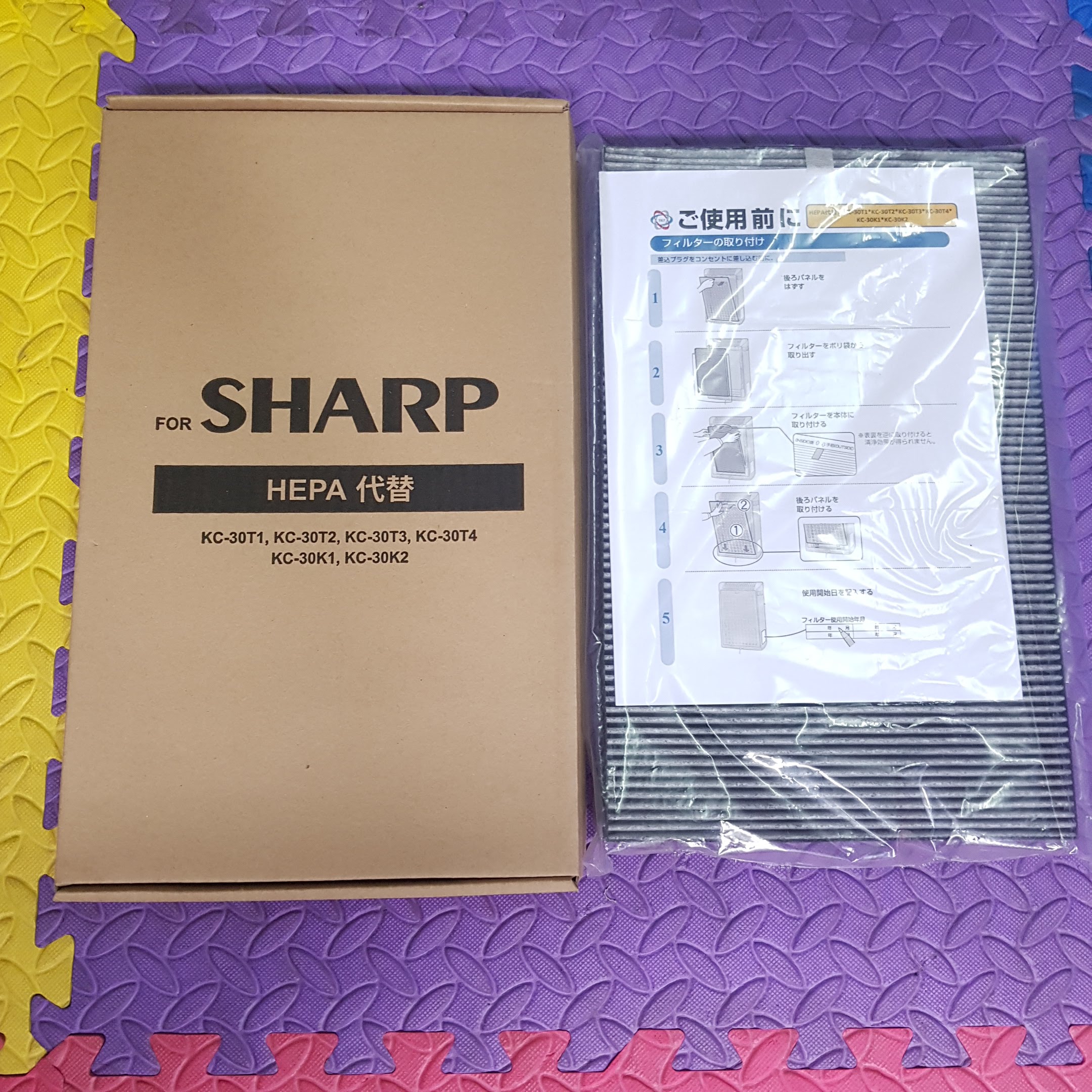 Màng lọc không khí Sharp màng hepa màng nước tạo ẩm sharp KC K T Y 30
