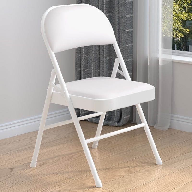 Ghế gấp gọn văn phòng, ghế ngồi tựa lưng đệm bọc da êm ái, khung thép sơn tĩnh điện Canashop