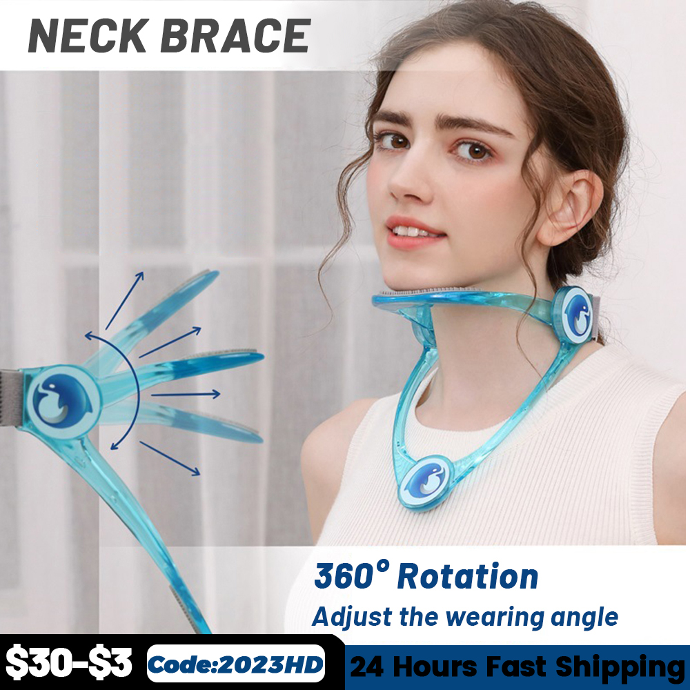 Trọng lượng nhẹ cổ Helper niềng răng cổ tử cung kéo sửa chữa cổ Guard Corrector Guard rùa cổ cố định hỗ trợ cổ tử cung cổ áo
