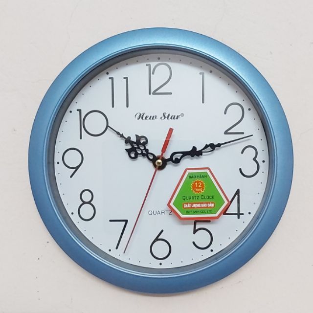 Đồng hồ treo tường NewStar N34 cỡ nhỏ - hàng, chất lượng đảm bảo an toàn đến sức khỏe người sử dụng, cam kết hàng đúng mô tả