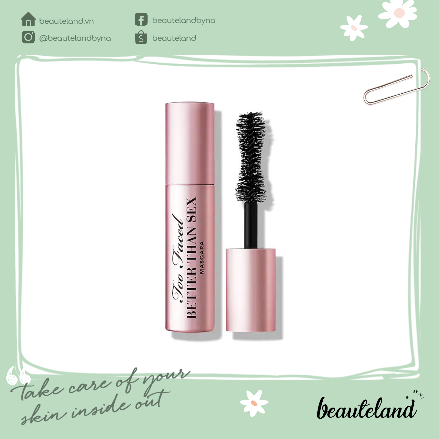 Mascara dày và dài mi Too Faced Better Than Volume 3.9g