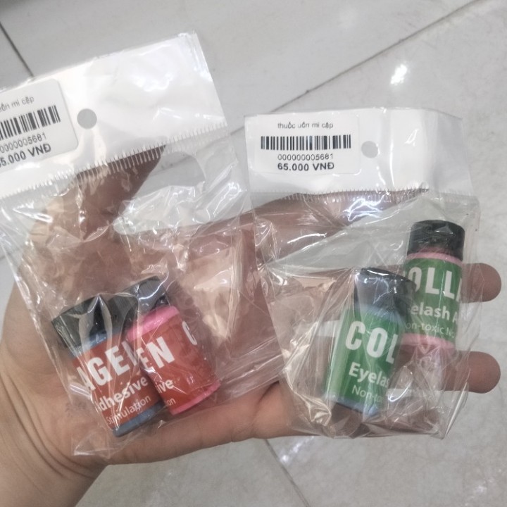 Uốn mi collagen