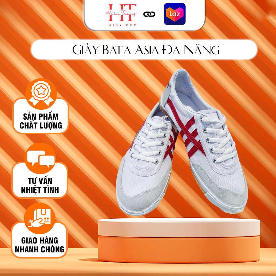 Giày bata asia đa năng nam nữ, chạy bộ, đá banh, chơi cầu lông