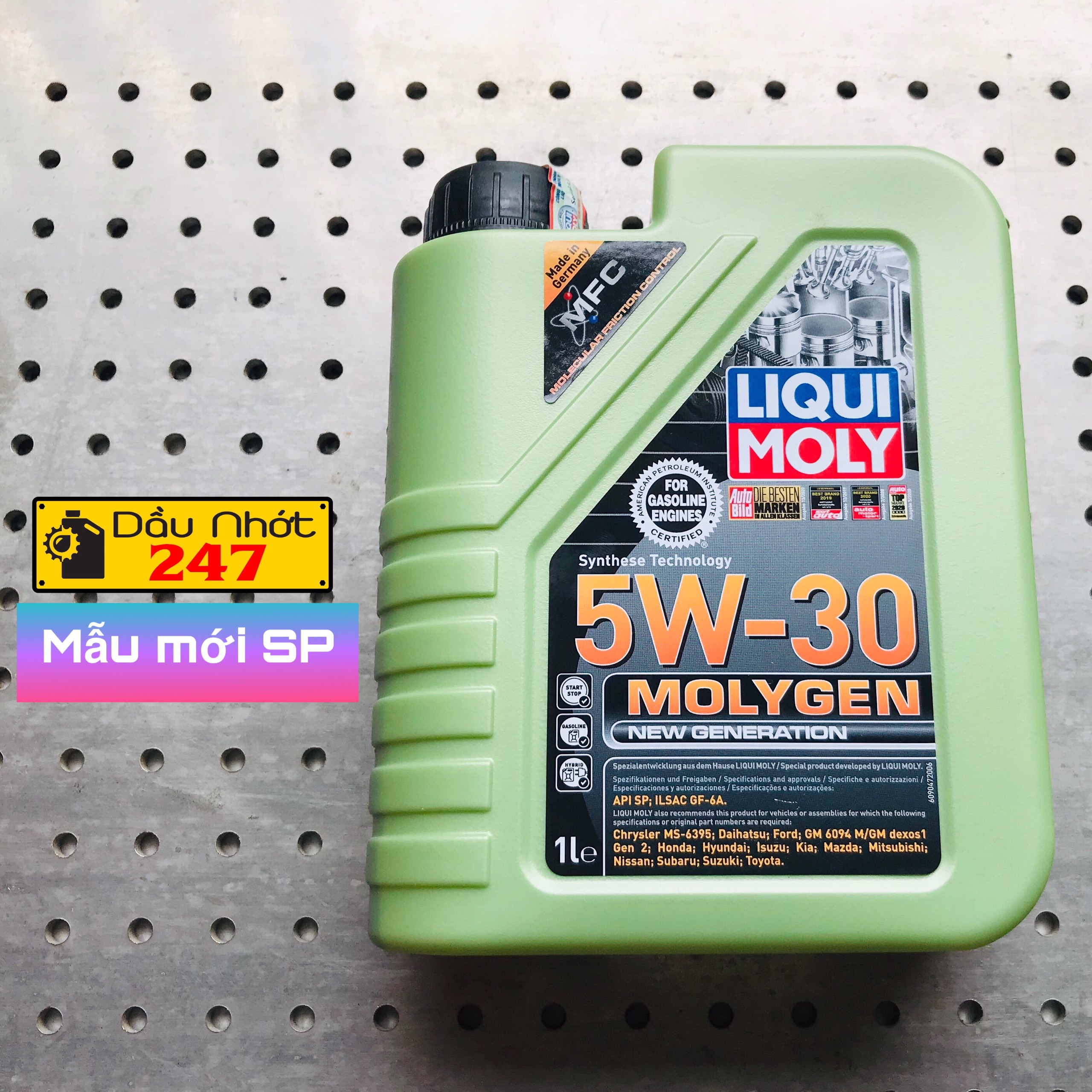 (Mẫu mới) Dầu Nhớt Xe Tay Ga Liqui Moly 5w30 MolyGen
