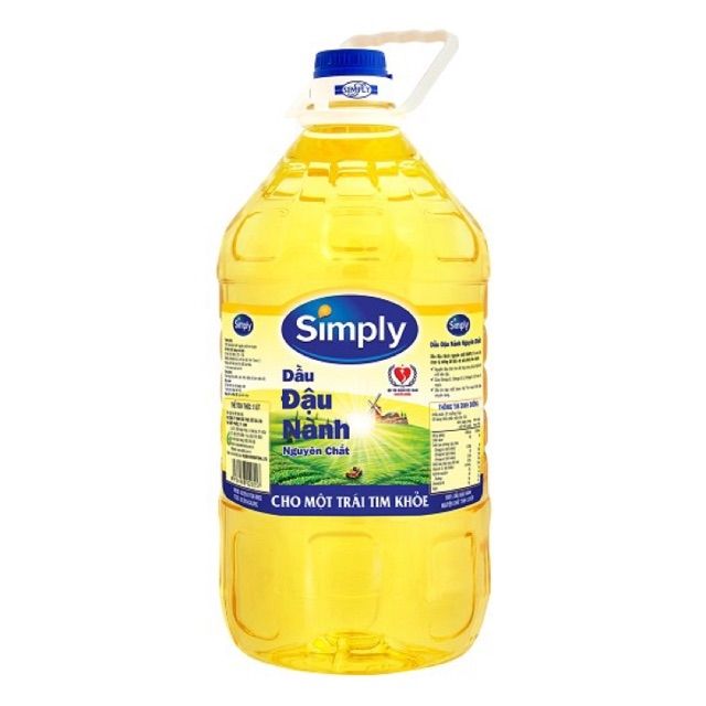 Dầu đậu nành Simply 5 lít