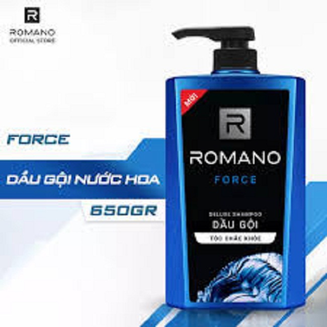 Dầu gội romano force 650g