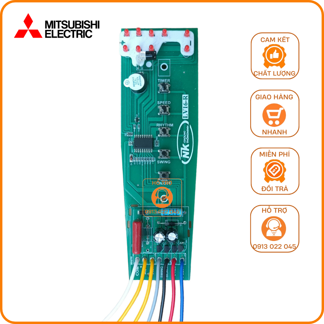 Mạch quạt cây Mitsubishi LV16