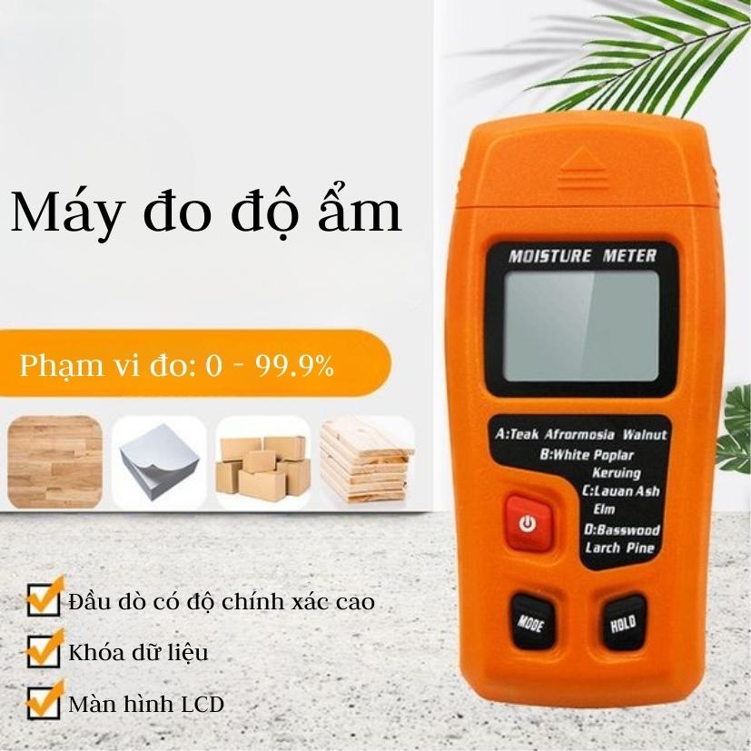 Máy đo độ ẩm gỗ tường vật liệu xây dựng cầm tay
