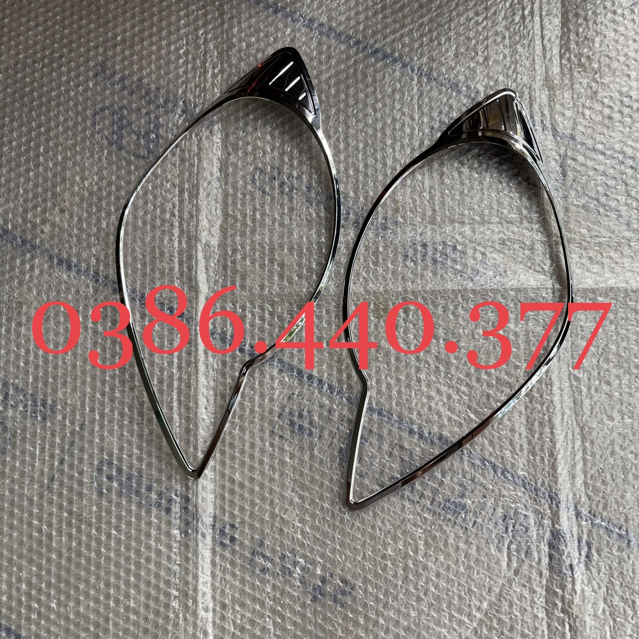 Ốp mạ đèn pha spark, matiz 3 đc