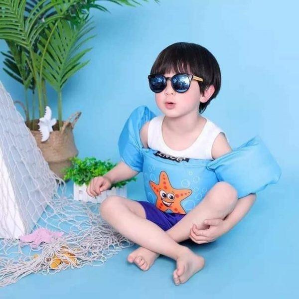 Áo phao nâng đỡ ngực kèm phao tay cho bé
