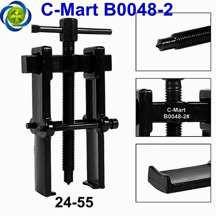 Cảo chữ h c-mart b0048-2 cảo bạc đạn từ 24-55mm có thề đảo chiều 2 chấu trong và ngoài