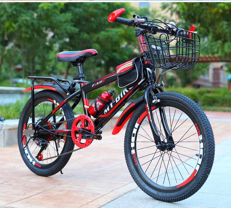 xe đạp thể thao 20 inh cho bé trai học Tiểu học- TẶNG KÈM GIỎ