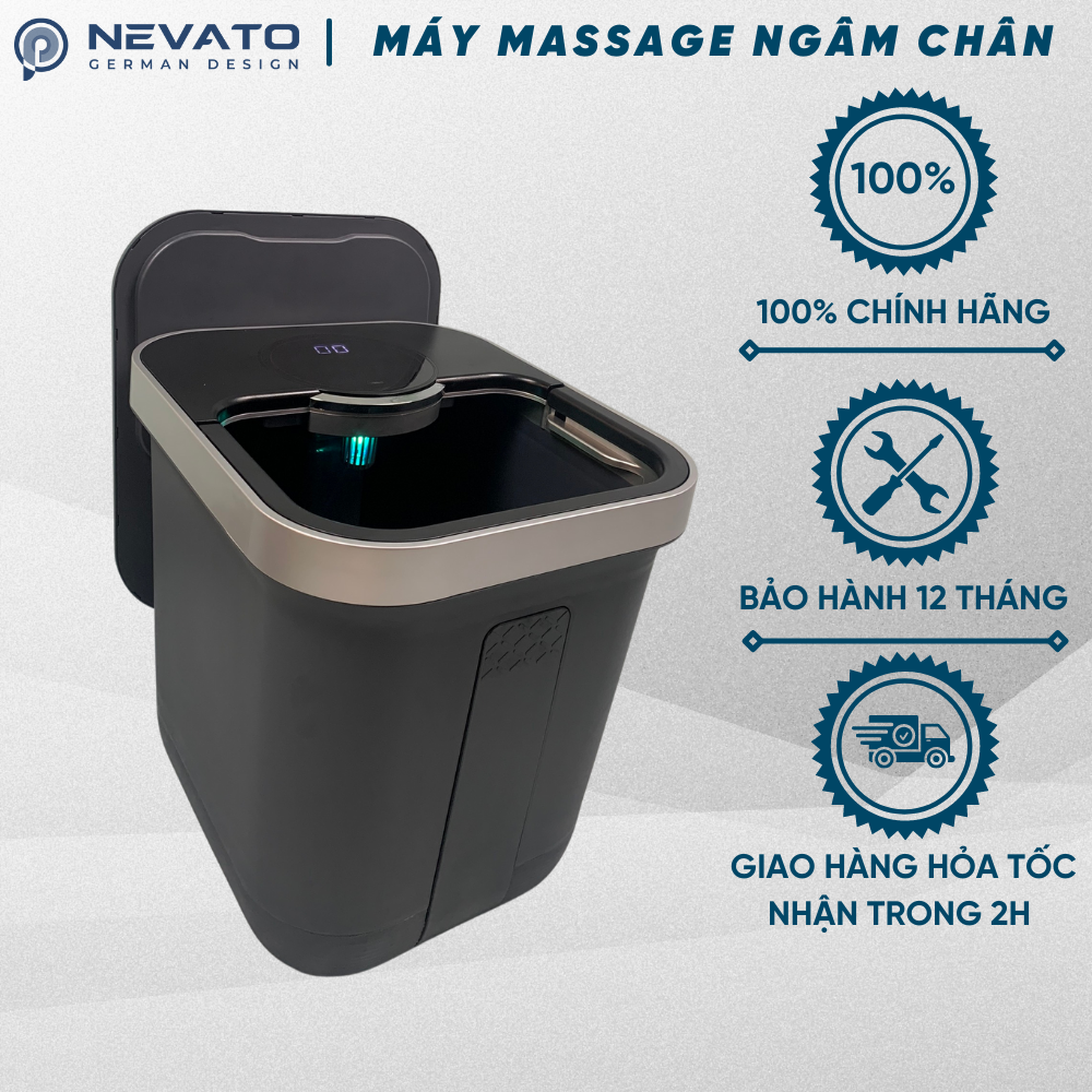 Máy Massage Ngâm Chân Thải Độc Chăm Sóc Sức Khỏe NEVATO