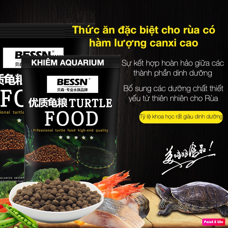 Bessn turtle sticks thức ăn cho rùa- baba -bò sát các loại