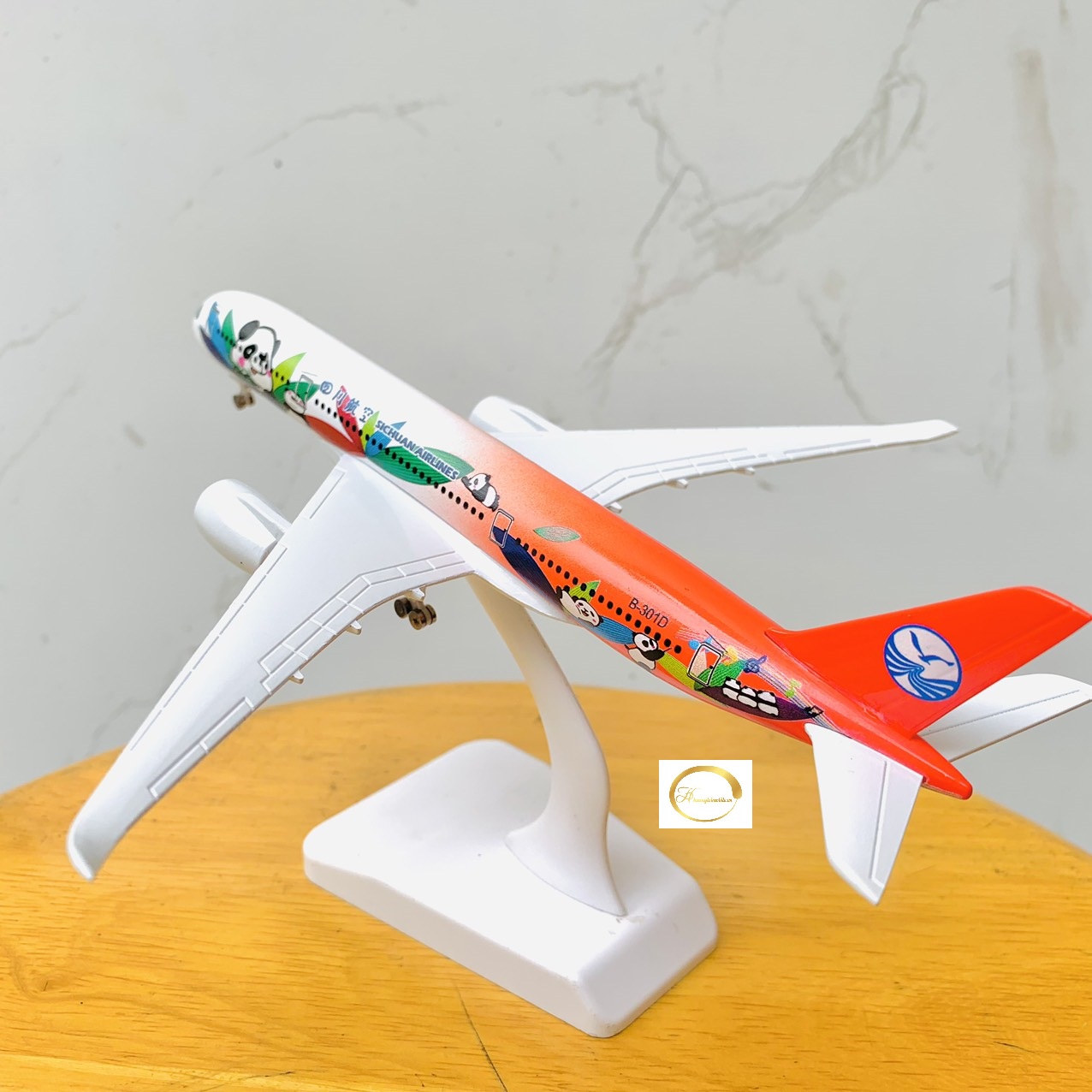 Máy bay mô hình sichuan airlines china airbus a350 20cm tặng kèm đế trưng bày mẫu mới hè 2023@